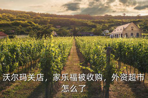 沃爾瑪關(guān)店，家樂(lè)福被收購(gòu)，外資超市怎么了