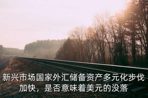 新興市場國家外匯儲備資產多元化步伐加快，是否意味著美元的沒落