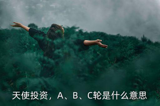 天使投資，A、B、C輪是什么意思