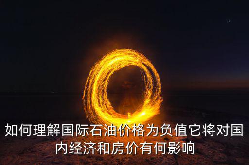 如何理解國際石油價(jià)格為負(fù)值它將對(duì)國內(nèi)經(jīng)濟(jì)和房價(jià)有何影響