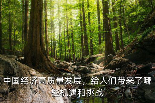 中國(guó)經(jīng)濟(jì)高質(zhì)量發(fā)展，給人們帶來了哪些機(jī)遇和挑戰(zhàn)