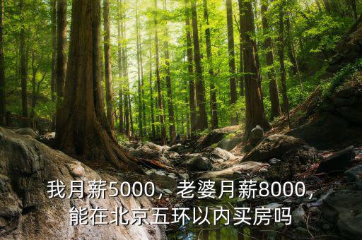我月薪5000，老婆月薪8000，能在北京五環(huán)以內(nèi)買房嗎