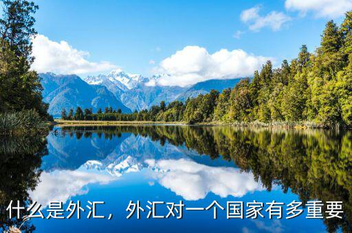 什么是外匯，外匯對(duì)一個(gè)國(guó)家有多重要