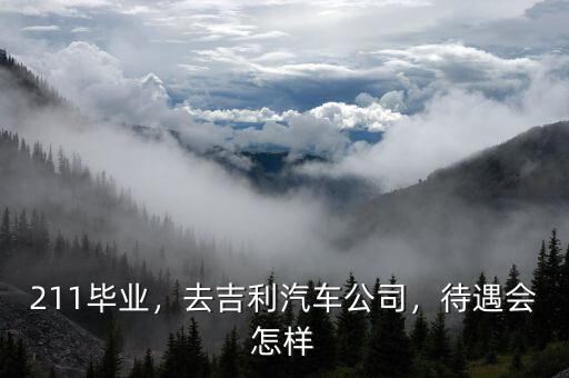 211畢業(yè)，去吉利汽車(chē)公司，待遇會(huì)怎樣