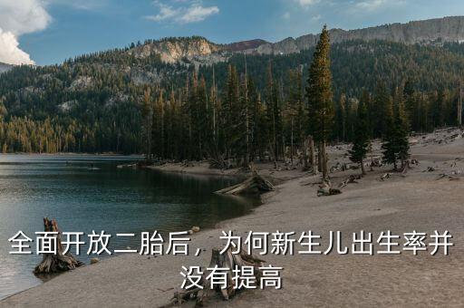 全面開放二胎后，為何新生兒出生率并沒有提高