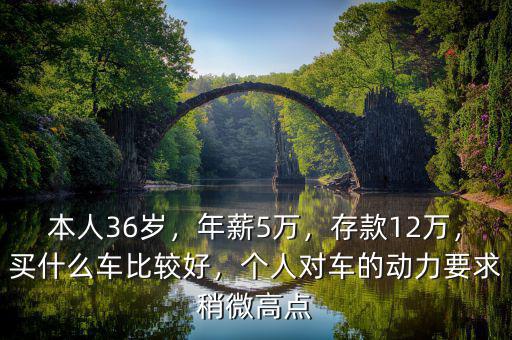 本人36歲，年薪5萬，存款12萬，買什么車比較好，個(gè)人對(duì)車的動(dòng)力要求稍微高點(diǎn)