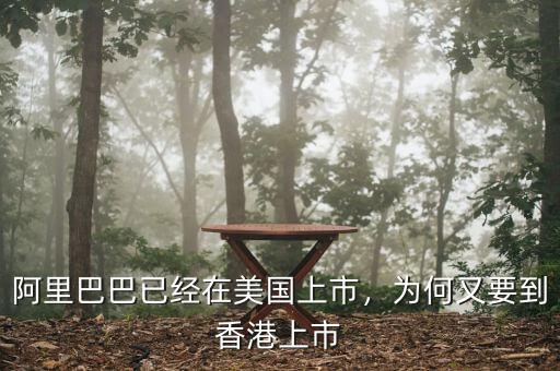 阿里巴巴已經(jīng)在美國上市，為何又要到香港上市