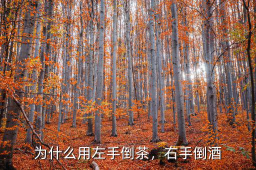 為什么用左手倒茶，右手倒酒
