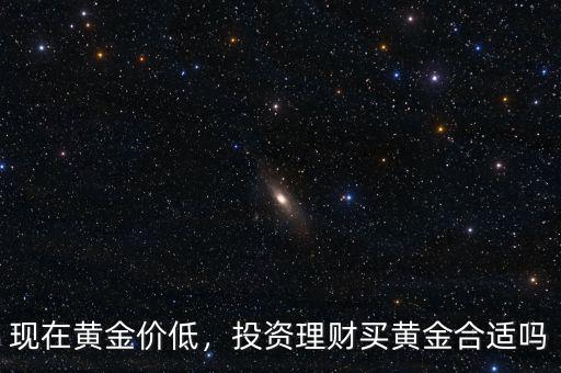 現(xiàn)在黃金價低，投資理財買黃金合適嗎