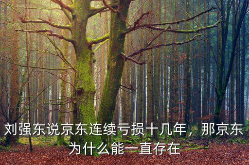京東一直虧損為什么能上市,為什么虧錢(qián)的公司還能上市