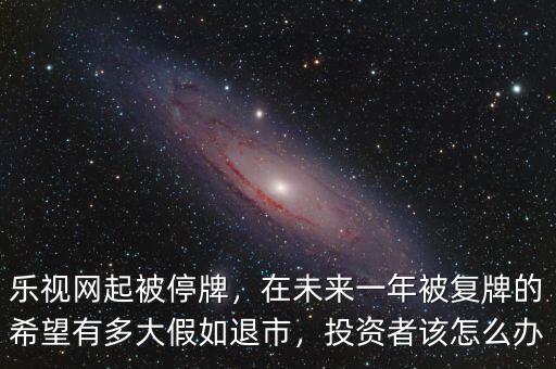 樂視網起被停牌，在未來一年被復牌的希望有多大假如退市，投資者該怎么辦
