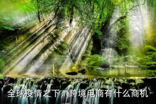 全球疫情之下，跨境電商有什么商機