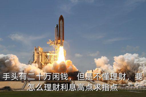 手頭有二十萬(wàn)閑錢(qián)，但是不懂理財(cái)，要怎么理財(cái)利息高點(diǎn)求指點(diǎn)