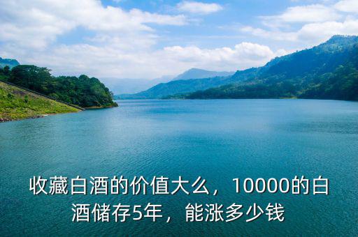收藏白酒的價(jià)值大么，10000的白酒儲(chǔ)存5年，能漲多少錢(qián)