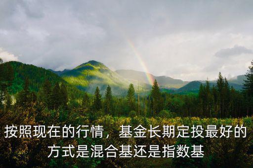 按照現(xiàn)在的行情，基金長期定投最好的方式是混合基還是指數(shù)基
