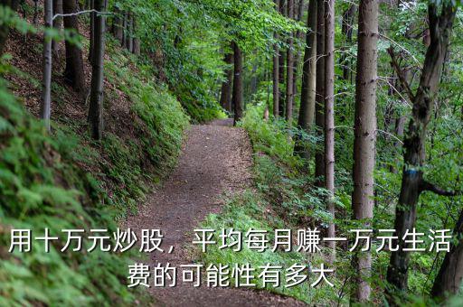 用十萬元炒股，平均每月賺一萬元生活費的可能性有多大