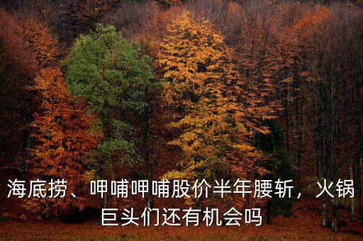海底撈、呷哺呷哺股價(jià)半年腰斬，火鍋巨頭們還有機(jī)會(huì)嗎