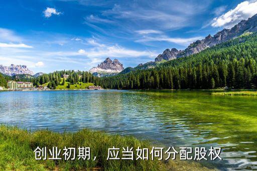 創(chuàng)業(yè)初期，應(yīng)當(dāng)如何分配股權(quán)