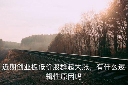 近期創(chuàng)業(yè)板低價股群起大漲，有什么邏輯性原因嗎