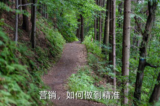 營(yíng)銷，如何做到精準(zhǔn)