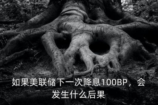 如果美聯(lián)儲(chǔ)下一次降息100BP，會(huì)發(fā)生什么后果