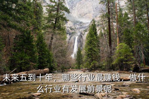 未來五到十年，哪些行業(yè)最賺錢，做什么行業(yè)有發(fā)展前景呢