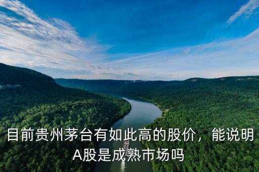 目前貴州茅臺有如此高的股價，能說明A股是成熟市場嗎