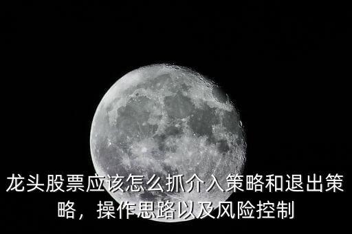 龍頭股票應(yīng)該怎么抓介入策略和退出策略，操作思路以及風(fēng)險(xiǎn)控制