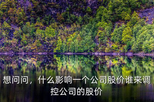 想問(wèn)問(wèn)，什么影響一個(gè)公司股價(jià)誰(shuí)來(lái)調(diào)控公司的股價(jià)