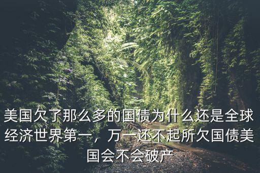 中國(guó)欠多少?lài)?guó)債,國(guó)債是國(guó)家的欠款嗎
