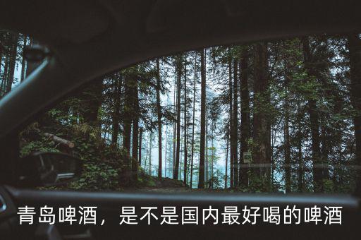 青島啤酒，是不是國內(nèi)最好喝的啤酒