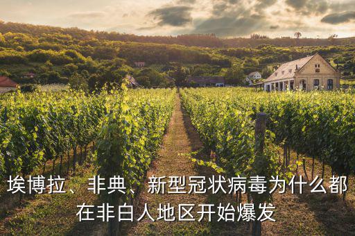 埃博拉、非典、新型冠狀病毒為什么都在非白人地區(qū)開始爆發(fā)