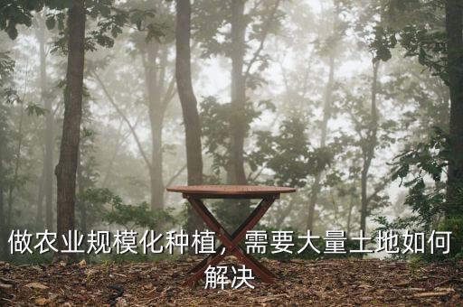 什么是土地規(guī)?；?jīng)營(yíng),規(guī)?；?jīng)營(yíng)有哪些好處