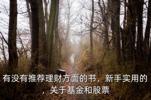 有沒有推薦理財(cái)方面的書，新手實(shí)用的，關(guān)于基金和股票
