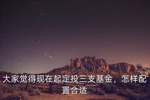 大家覺得現在起定投三支基金，怎樣配置合適