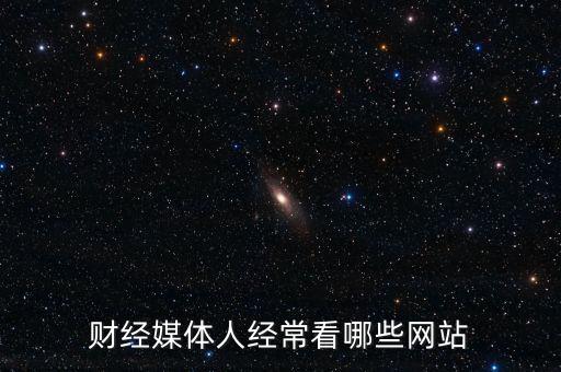 財經(jīng)媒體人經(jīng)?？茨男┚W(wǎng)站