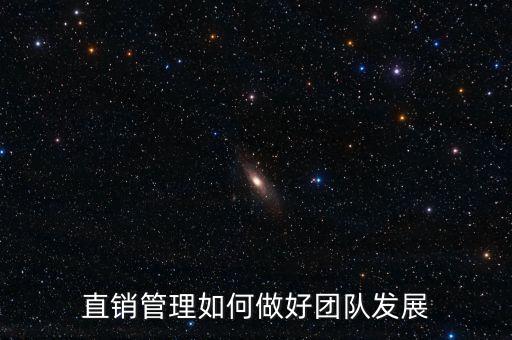 直銷管理如何做好團隊發(fā)展