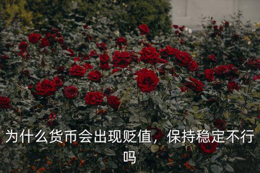 為什么貨幣會(huì)出現(xiàn)貶值，保持穩(wěn)定不行嗎