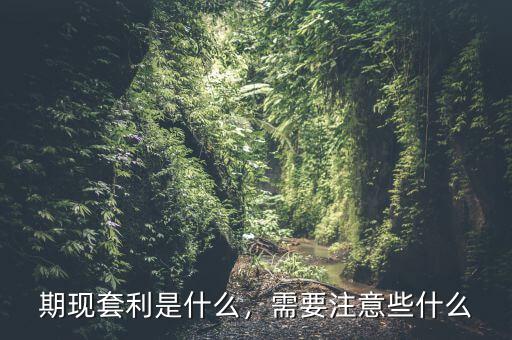 期現(xiàn)套利是什么，需要注意些什么