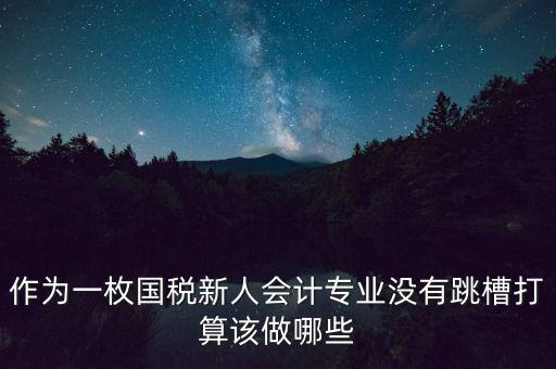 國稅局新人去了干什么，國稅局待遇怎么樣