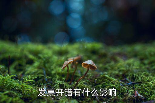普通發(fā)票裝錯了會有什么影響，發(fā)票開錯有什么影響
