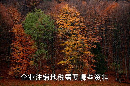 河南地稅注銷需要什么，清稅注銷需要什么材料