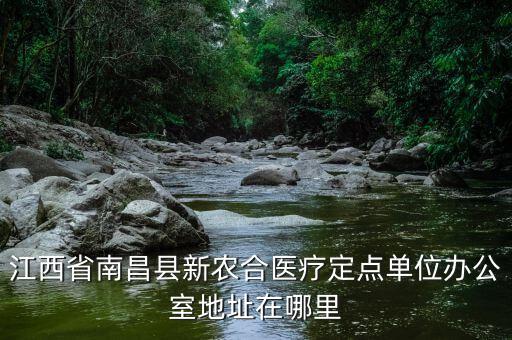 蓮塘地稅局辦公的單位在什么位置，江西省南昌縣新農合醫(yī)療定點單位辦公室地址在哪里