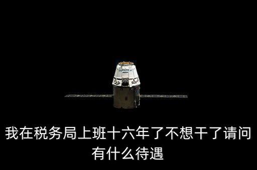地稅局辭職能干什么，我在稅務(wù)局上班十六年了不想干了請(qǐng)問(wèn)有什么待遇