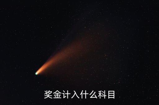 單位抽獎獎金什么入賬，獎金計入什么科目