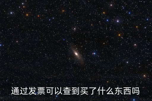 發(fā)票查詢(xún)什么內(nèi)容嗎，通過(guò)發(fā)票可以查到買(mǎi)了什么東西嗎