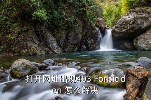 進(jìn)地稅網(wǎng)出現(xiàn)403是什么意思，打開網(wǎng)頁(yè)顯示403如何解決