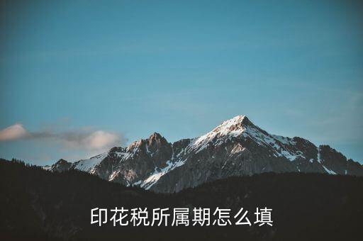 印花稅的所屬期是什么意思，印花稅按次申報(bào)所屬期是什么時(shí)候