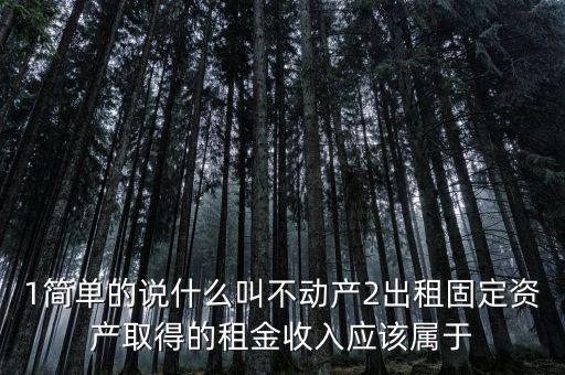 什么是不動(dòng)產(chǎn)經(jīng)營(yíng)租賃，不動(dòng)產(chǎn)租賃不屬于銷(xiāo)售不動(dòng)產(chǎn)的征稅范圍  正確 錯(cuò)誤