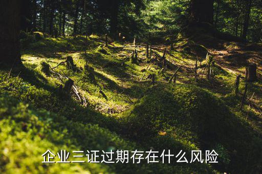 三證過期存在什么風(fēng)險，超市工商執(zhí)照年檢供貨商三證過期夠不夠罰款